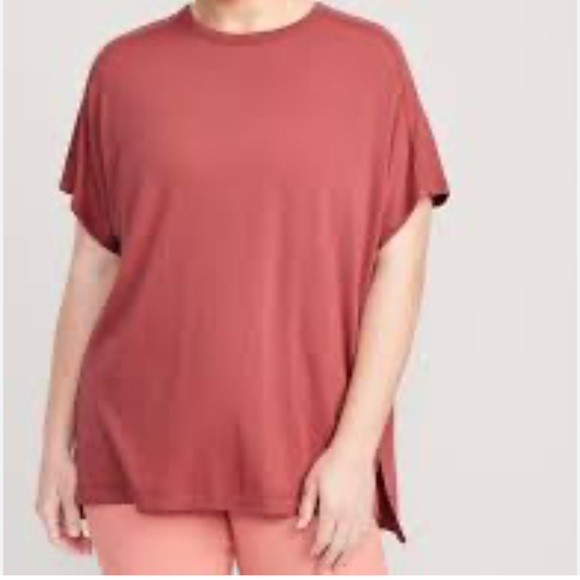 GAP Tops - NWT gap body true sleep modal slinky short sleeve top in cedar wood size m/l
